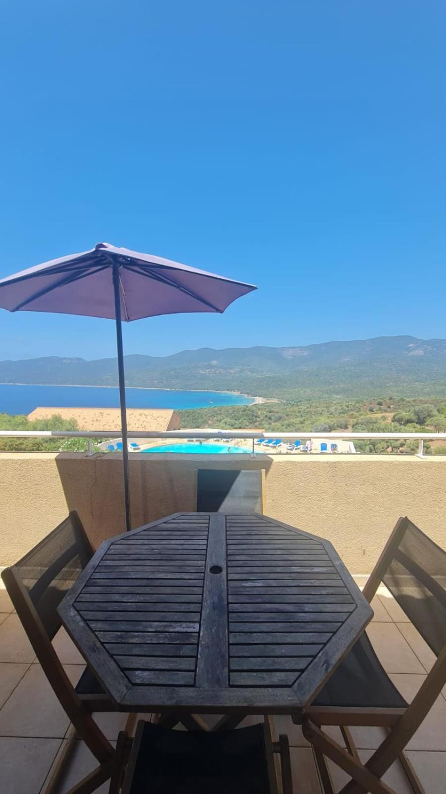 T2 Vue Mer Clim Dans Residence 3 Piscine Chauffee Saison & Plage A Pied Serra-di-Ferro  Zewnętrze zdjęcie